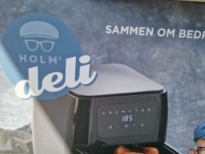 Holms deli XXL airfryer - ny ven i køkkenet