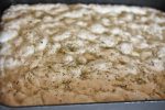 DSC_1705 • nogetiovnen.dk Koldhævet foccacia brød i bradepande - nemt
