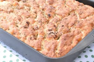 DSC_1713 • nogetiovnen.dk Koldhævet foccacia brød i bradepande - nemt
