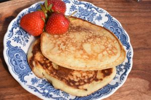 Ricotta pandekager - lækre & luftige - opskrift