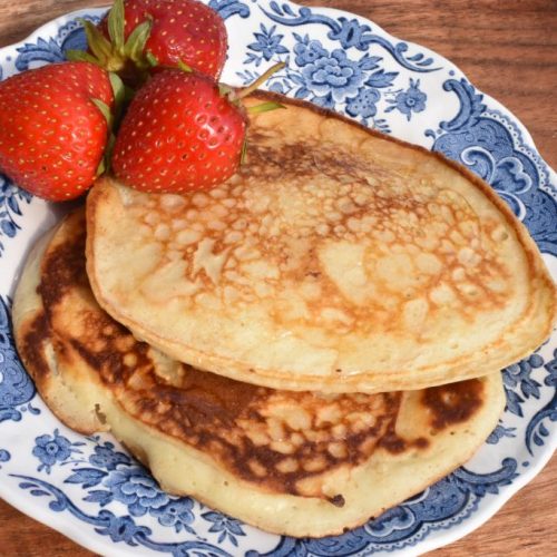 Ricotta pandekager - lækre & luftige - opskrift