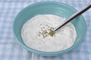 Bearnaise kartoffelsalat med estragon dressing