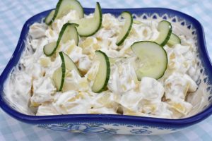 Bearnaise kartoffelsalat med estragon dressing