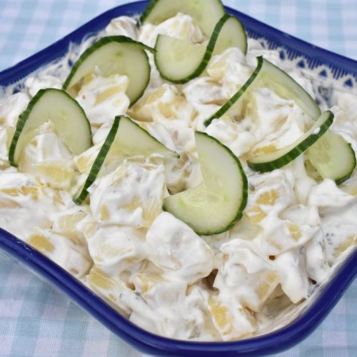 Bearnaise kartoffelsalat med estragon dressing