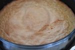 Mandelbund med jordbær, fløde & chokolade
