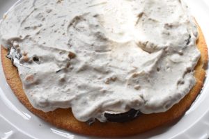 Flødebollelagkage - lagkage med flødeboller