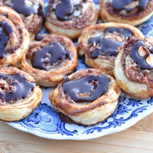 Kanelsnegle med færdig butterdej - nemme