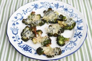 Broccoli i airfryer - knust broccoli m. parmesan