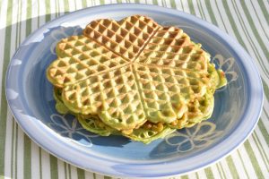 Spinatvafler - sunde vafler med spinat 