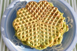 Spinatvafler - sunde vafler med spinat 