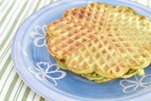 Spinatvafler - sunde vafler med spinat 