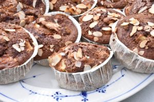 Æblemuffins uden æg og smør - opskrift 