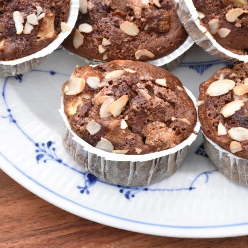 Æblemuffins uden æg og smør - opskrift