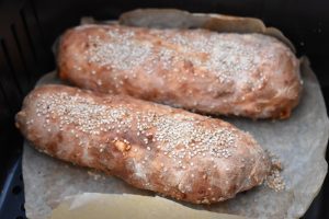 Flutes i airfryer m. græsk yoghurt - uden gær