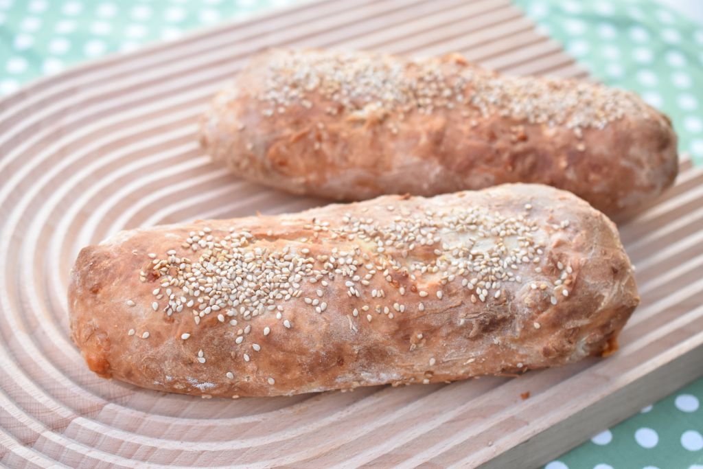 Flutes i airfryer m. græsk yoghurt - uden gær