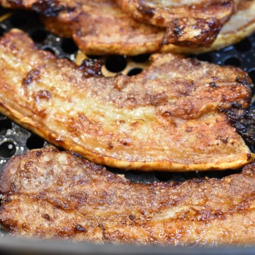 Stegt flæsk i airfryer - nem opskrift