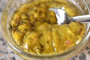 Kyllingefilet på grill med bacon & marinade