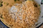 DSC_3322 • nogetiovnen.dk Blomme crumble - nem kage i ovn el. airfryer