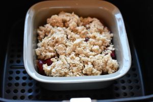 DSC_3326 • nogetiovnen.dk Blomme crumble - nem kage i ovn el. airfryer