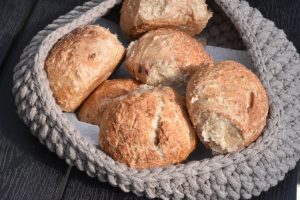 Æbleboller med kanel - boller med æbler