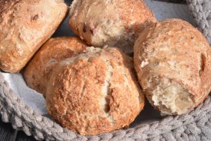 Æbleboller med kanel - boller med æbler