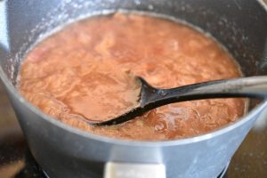 Æble rabarber marmelade - nem opskrift