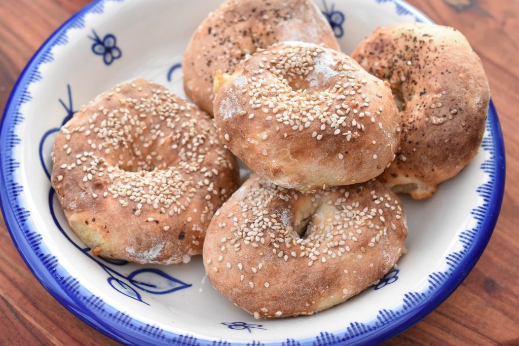Bagels i airfryer - nem opskrift uden gær
