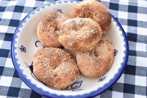Bagels i airfryer - nem opskrift uden gær