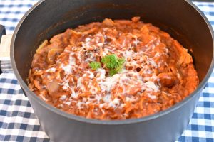 One pot lasagne i gryde - nem opskrift
