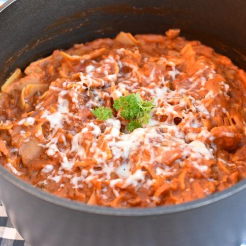 One pot lasagne i gryde - nem opskrift