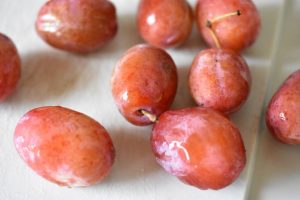 Blommemuffins opskrift - muffins med blommer