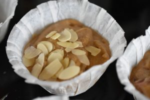 Blommemuffins opskrift - muffins med blommer