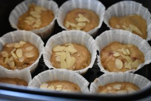 Blommemuffins opskrift - muffins med blommer