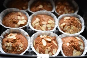 Blommemuffins opskrift - muffins med blommer