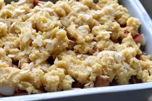 DSC_3616 • nogetiovnen.dk Amerikansk æblekage - nem kage med æbler