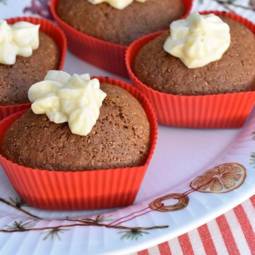Ølkage muffins med smørcreme - nem opskrift