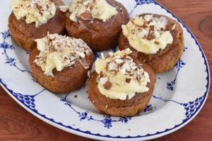 Græskarmuffins - saftige muffins med hokkaido