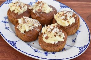 Græskarmuffins - saftige muffins med hokkaido