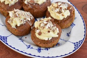 Græskarmuffins - saftige muffins med hokkaido