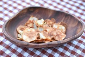 Jordskokkechips i airfryer el. ovn - nem opskrift 