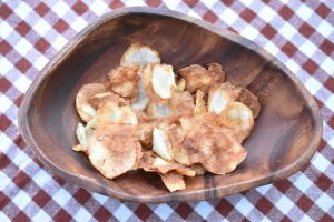 Jordskokkechips i airfryer el. ovn - nem opskrift 