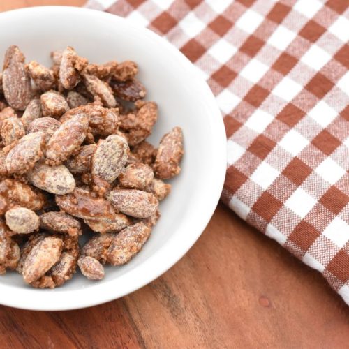 Brændte mandler med lakrids - nem opskrift