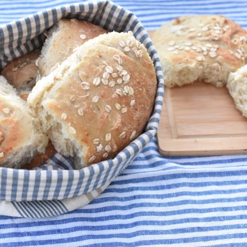 Grødboller - opskrift på grovboller med grød