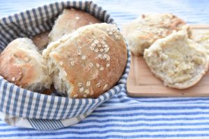 DSC_0062 • nogetiovnen.dk Grødboller - opskrift på grovboller med grød