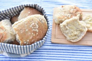 DSC_0064 • nogetiovnen.dk Grødboller - opskrift på grovboller med grød