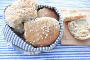 DSC_0069 • nogetiovnen.dk Grødboller - opskrift på grovboller med grød