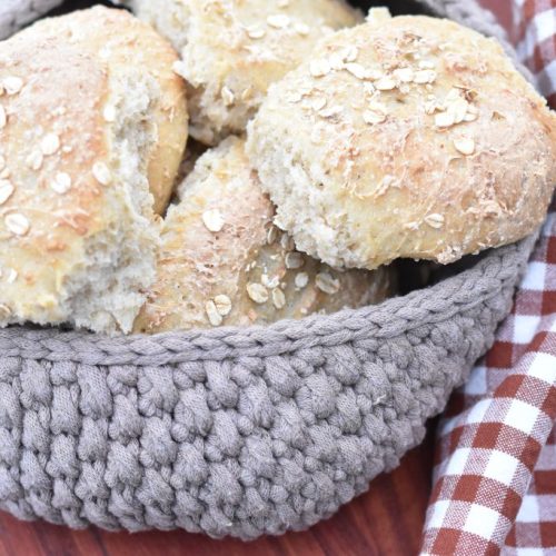 Havreboller opskrift - nemme havregrynsboller