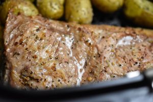 Kalvecuvette i airfryer - med timian kartofler