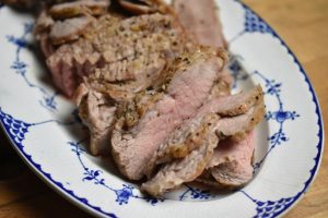 Kalvecuvette i airfryer - med timian kartofler