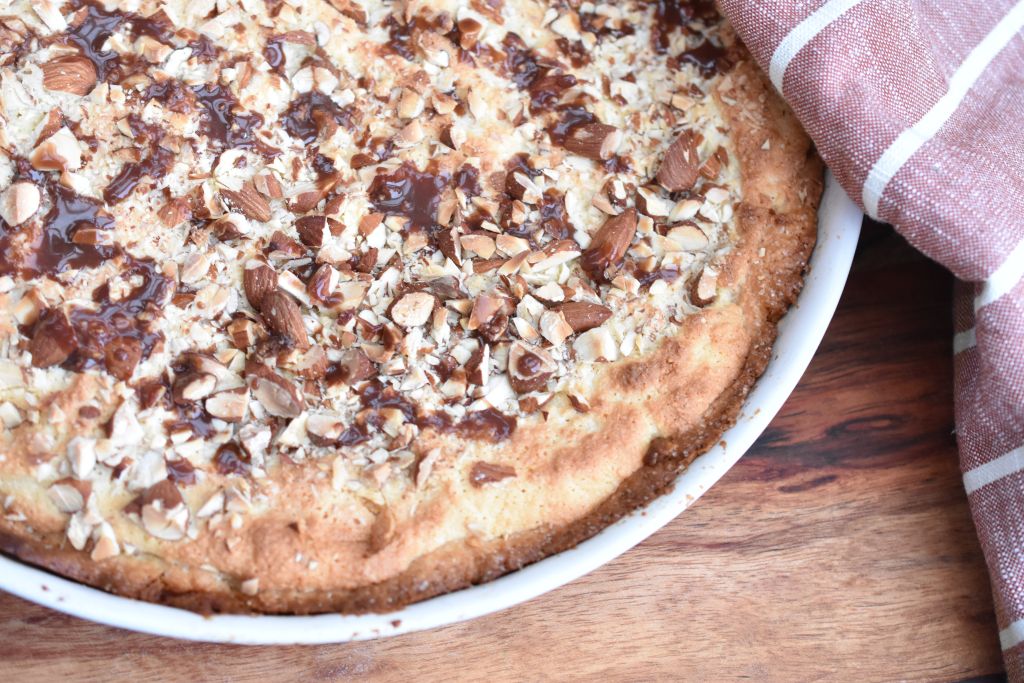 Mandelkage med mandel remonce - opskrift